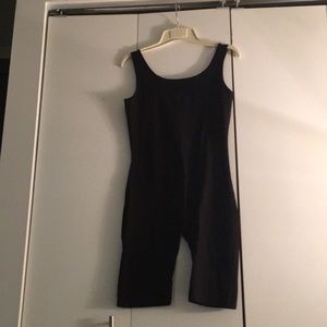 NWOT cotton/spandex short unitard/yoga bodysuit